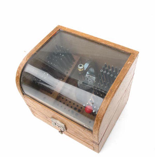 WATCH & CLOCK MAKER'S STAKING SET.